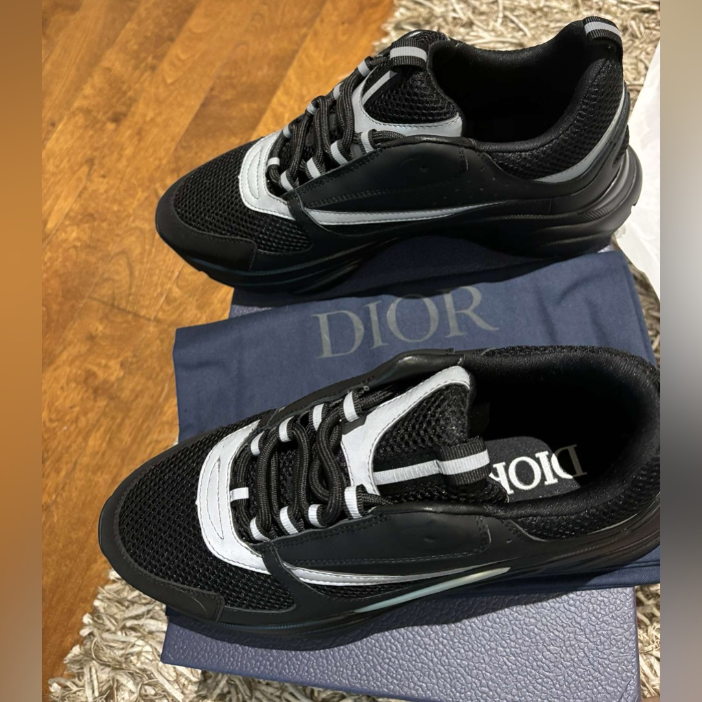 Dior | Shoes | B22 Dior Blacksilver Size 44 Eu | Poshmark